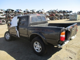2003 TOYOTA TACOMA PRERUNNER DOUBLE CAB BLACK 3.4L AT 2WD Z16341 
